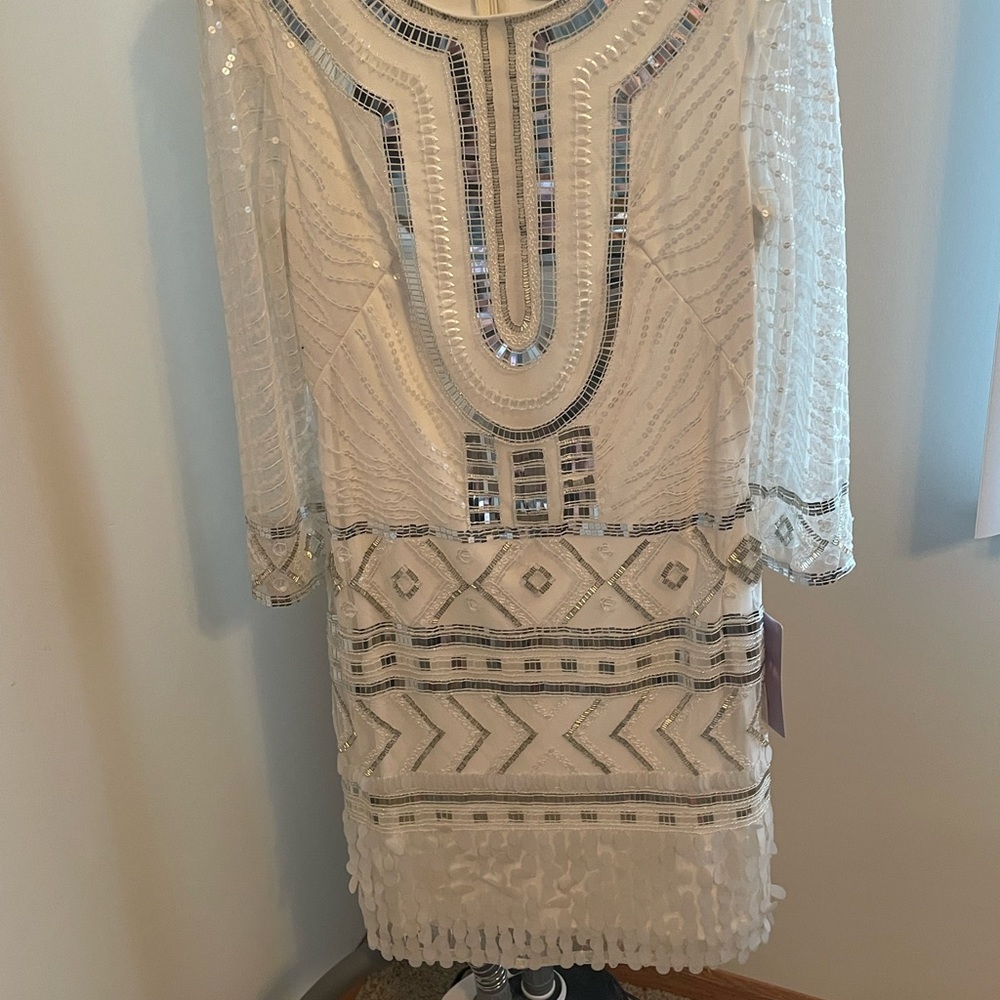 Brand new Art Deco inspired beaded dress, size 10